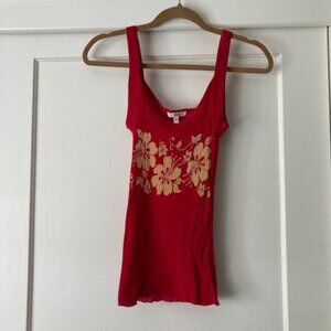 Vintage Joie Hawaiian Tank Top